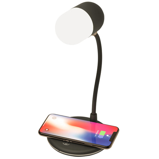 3 In 1 Desk Lamp With Qi