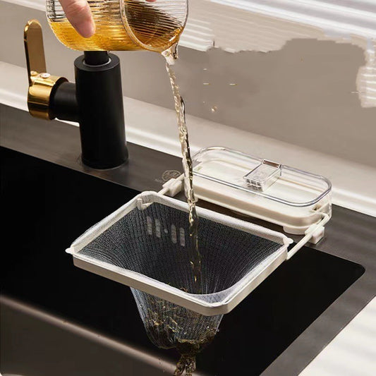 Disposable Sink Filter Rack - Easy Drain Solution