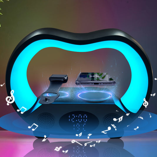 6-in-1 Multifunctional Wireless Charging Atmosphere Light