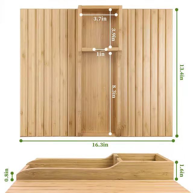 🛋️Modern Minimalist Pine Wood Sofa Tray